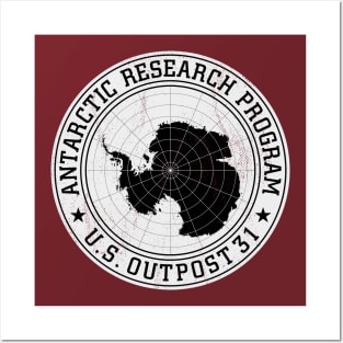 ANTARCTIC RESEARCH PROGRAM U.S. OUTPOST 31 Posters and Art